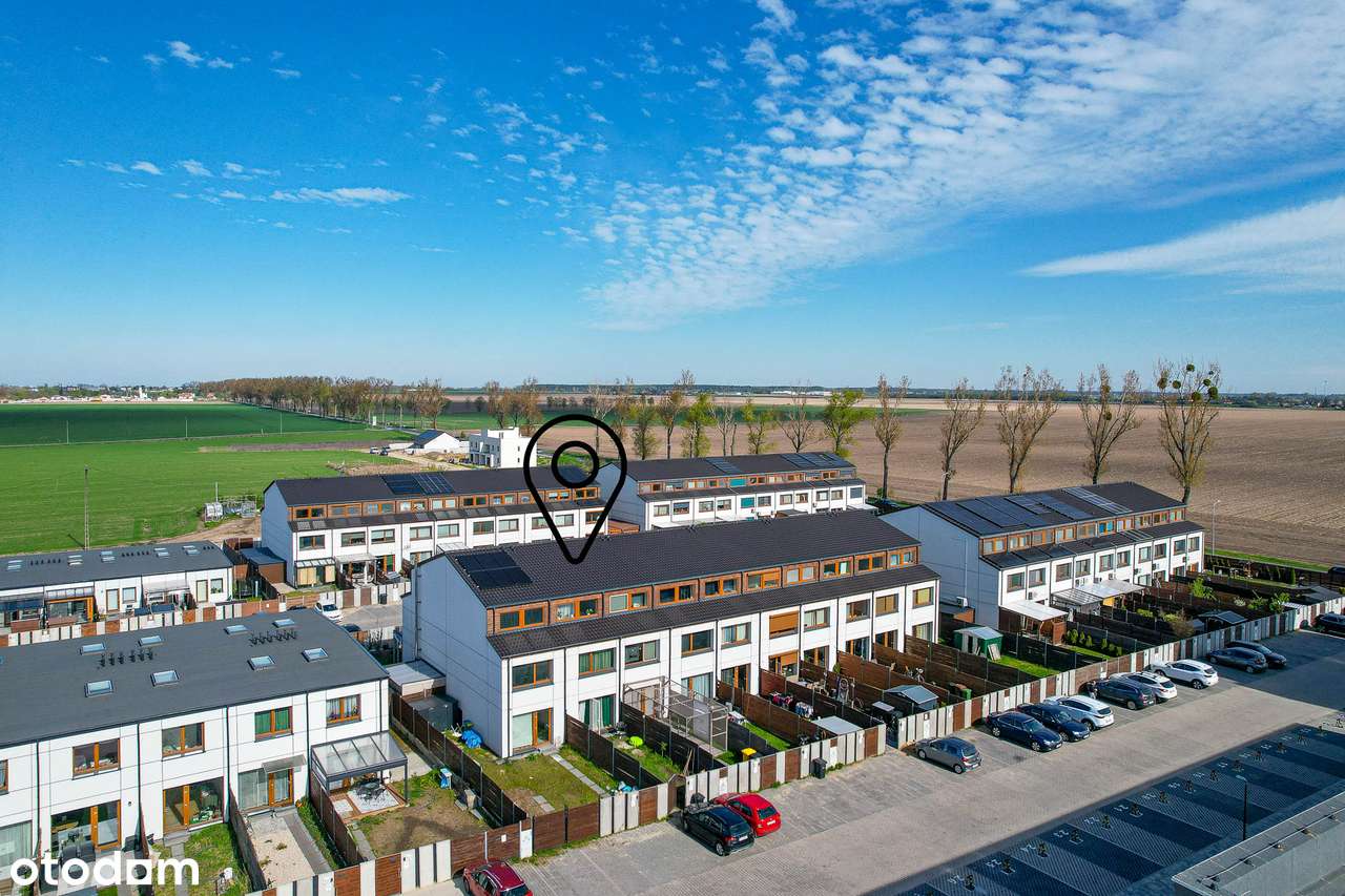 Nowoczesny Dom w zabudowie szeregowej 70 m2, 4 pokoje, ogród-18