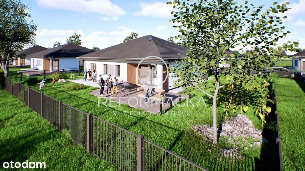 Parterowe domy wśród drzew nieopodal Rzeszowa-8