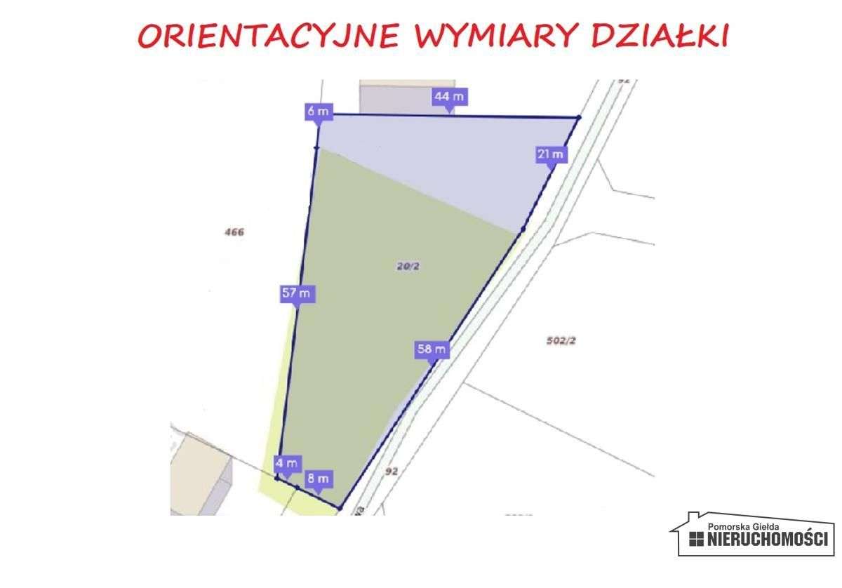 Działka budowlana 1940m2 | media | asfalt | Turowo-14
