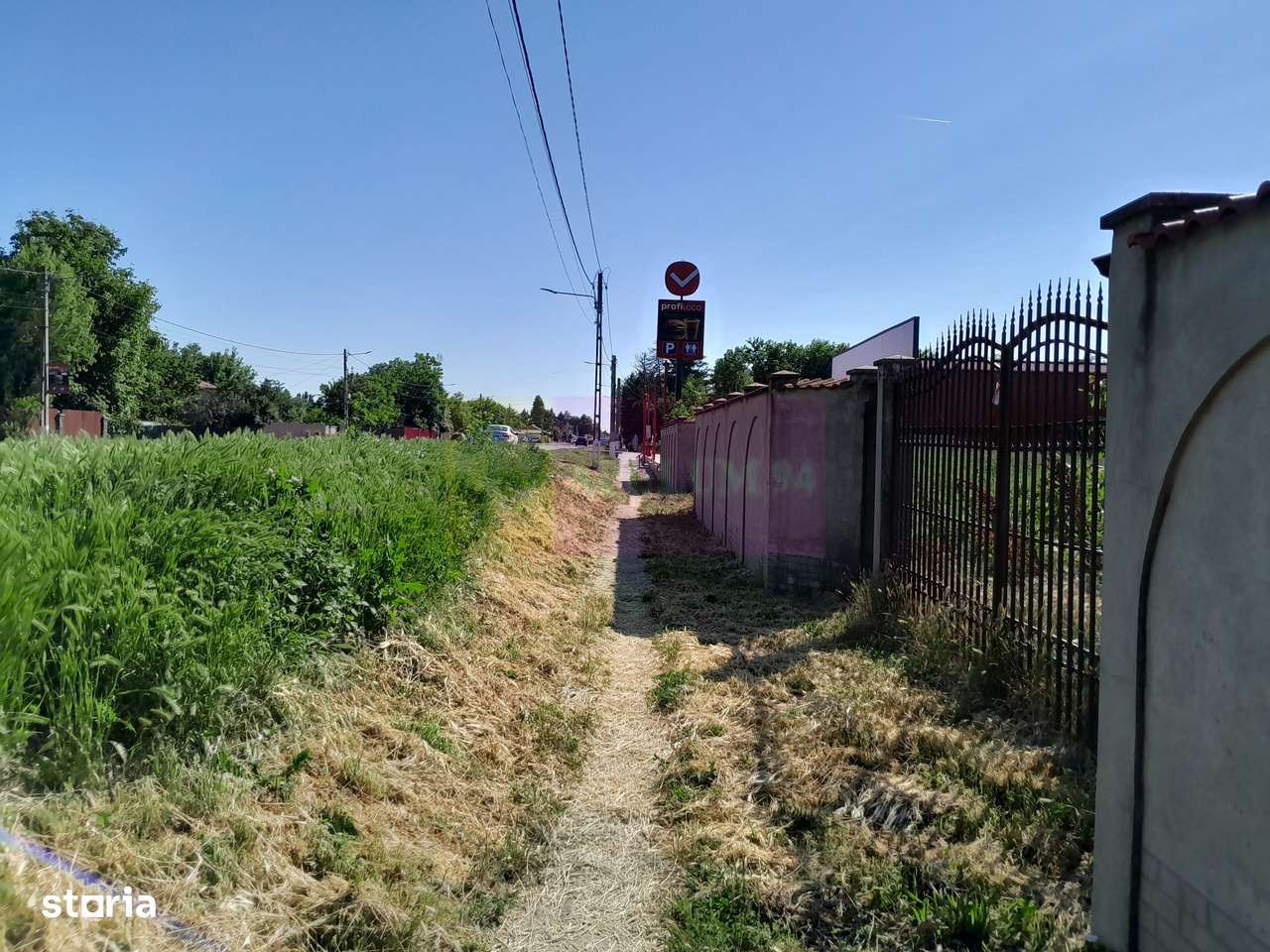 Movilita (IL)-teren de inch. 1800 mp stradal, 30 ml desch, langa Profi - Imagine principală: 5/20