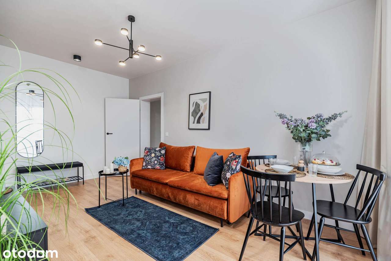 OD ZARAZ |Dwupokojowe mieszkanie z Balkonem |Cozy 1-Bedroom apartment - Pełny obrazek: 1/12