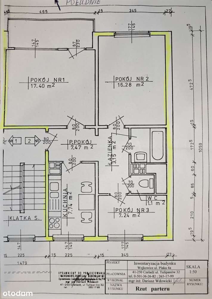 Przestronne mieszkanie w Wojkowicach-14