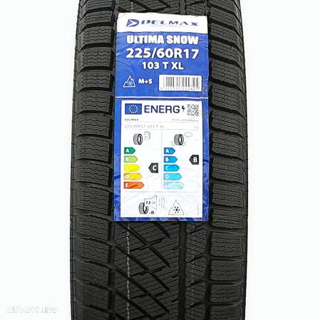 225/60 R17 Delmax Ultima Snow 103T, Iarna M+S "cu CASCO Inclusiv" 225 - 2