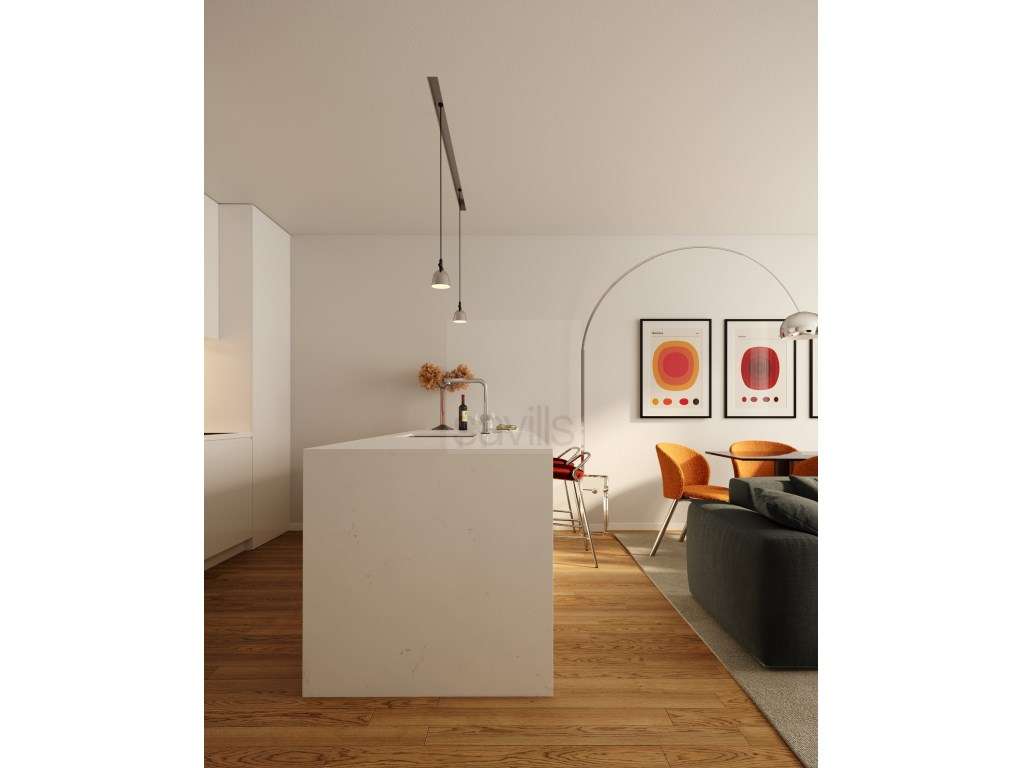 Apartamento T2 com varanda em Matosinhos Sul - Grande imagem: 4/16