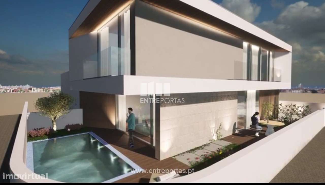 Venda de Moradia V3 de gaveto, em construção, Árvore, Vila do Conde - Grande imagem: 2/7