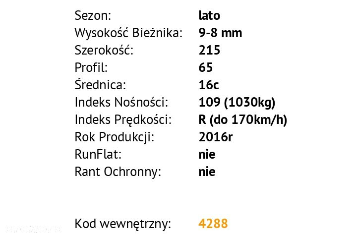 Continental ContiVanContact 200 - 215/65 R16C - 3