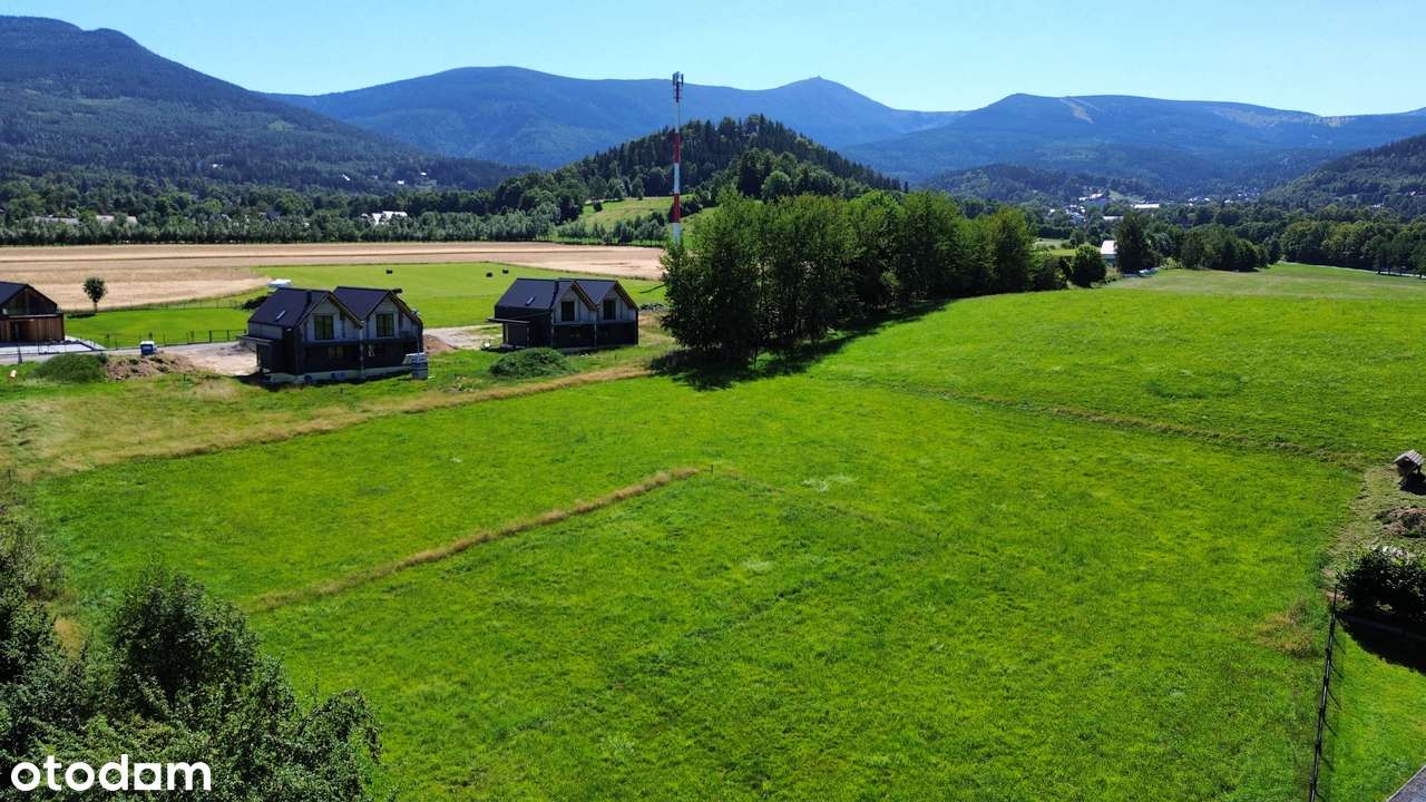 Widokowa działka  spokojnym miejscu kilka minut od centrum.-2