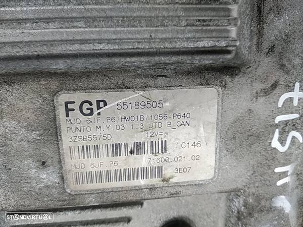 Centralina Do Motor Fiat Punto (188_) - 3