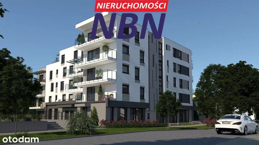 Nowe>3 Pokoje + Balkon 4,58 m2 + Taras 48,50 m2