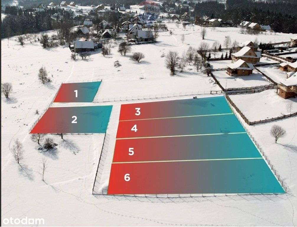 Działka inwestycyjna / 6 domów / Zawoja - Pełny obrazek: 5/10