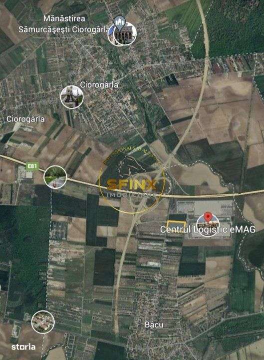 Teren 40000 mp autostrada A1 langa depozitele Emag si CTPark - Imagine principală: 5/11
