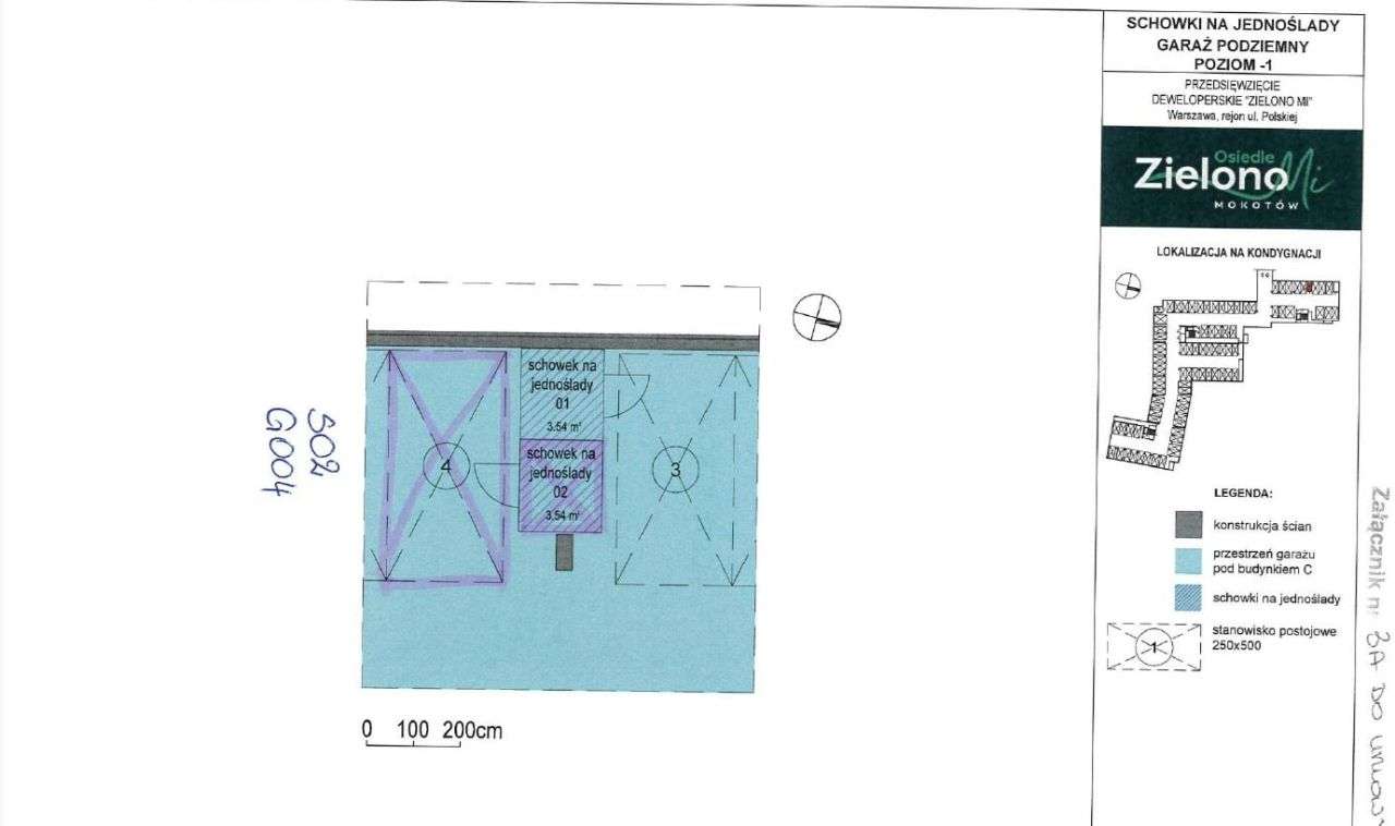 Cesja:86m².4pok. ''Zielono Mi''. Msc.Post. w cenie-3