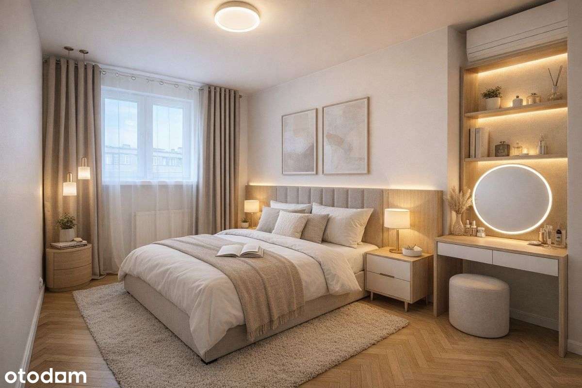 Ochota, 2 pokojowe, wyremontowane z dużym balkonem - Pełny obrazek: 3/8