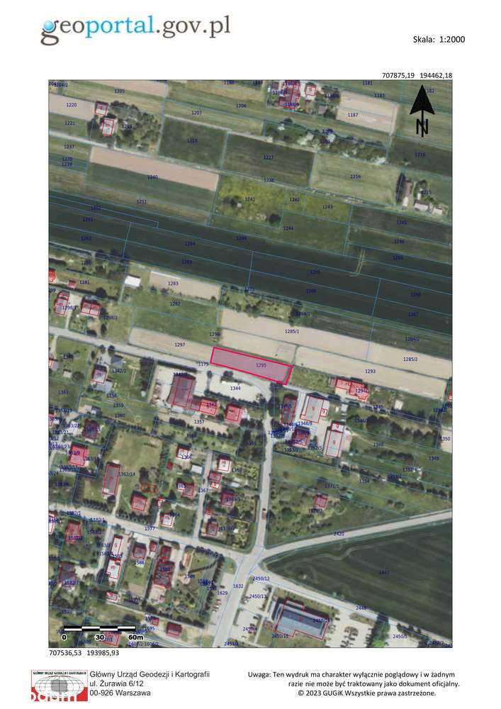 Działka na terenach zabudowy mieszkaniowej - Pełny obrazek: 5/6