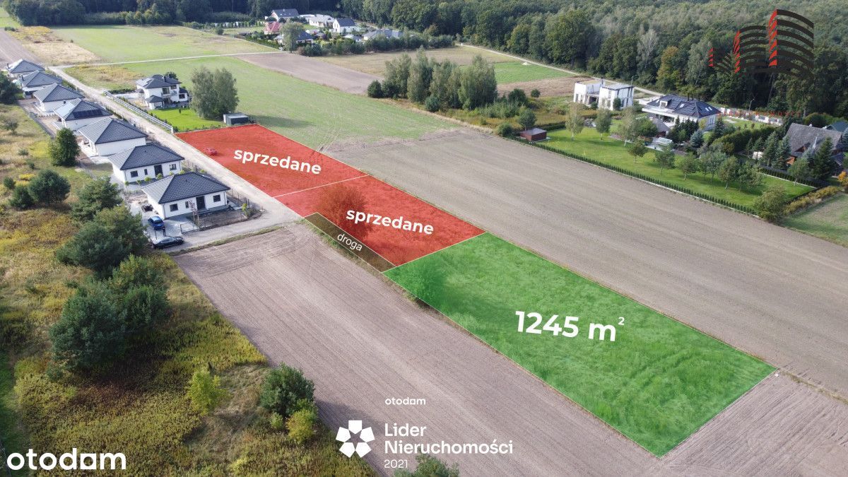 Działka budowlana w Prawiednikach-Kolonii