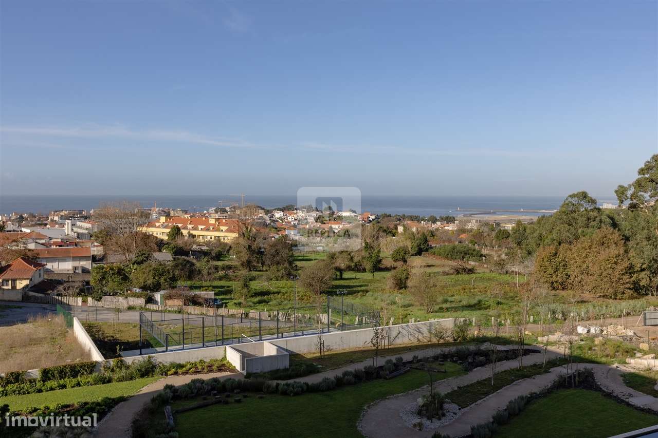 T3 com Varanda Vistas Mar Canidelo | T3 Gaia | Apartamento Le Parc-2
