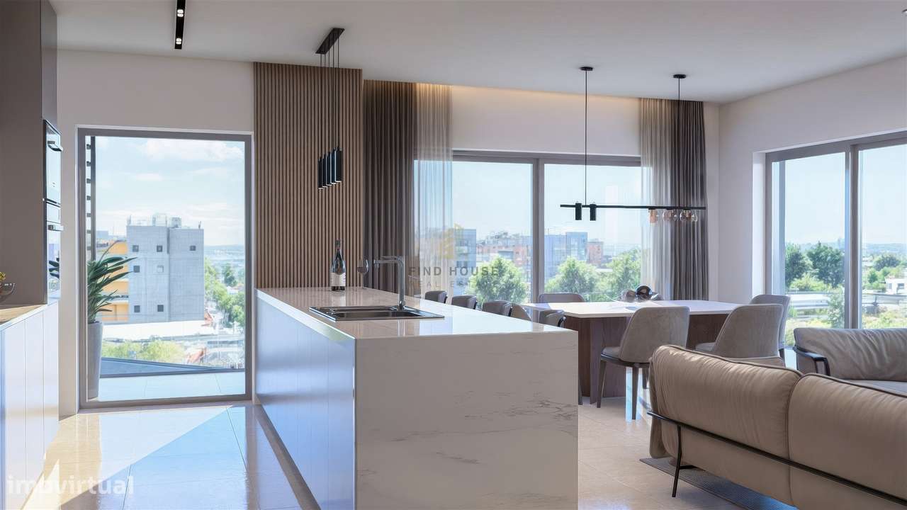 Apartamento T3 no Empreendimento "Saramago Condominium", em Olhão - Grande imagem: 4/12