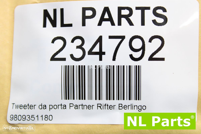 Tweeter da porta Partner Rifter Berlingo 9809351180 - 6