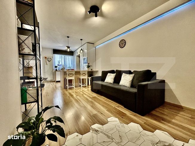 Apartament 2 camere, 43 mp, etaj intermediar, parcare subterana zona V