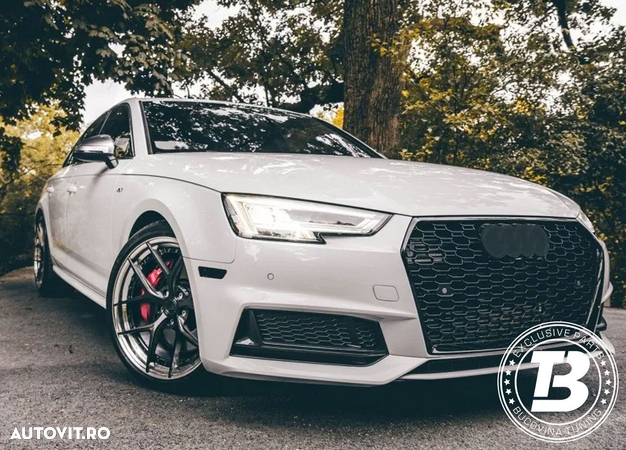 Grila compatibila cu Audi A4 B9 NFL RS4 Design - 4