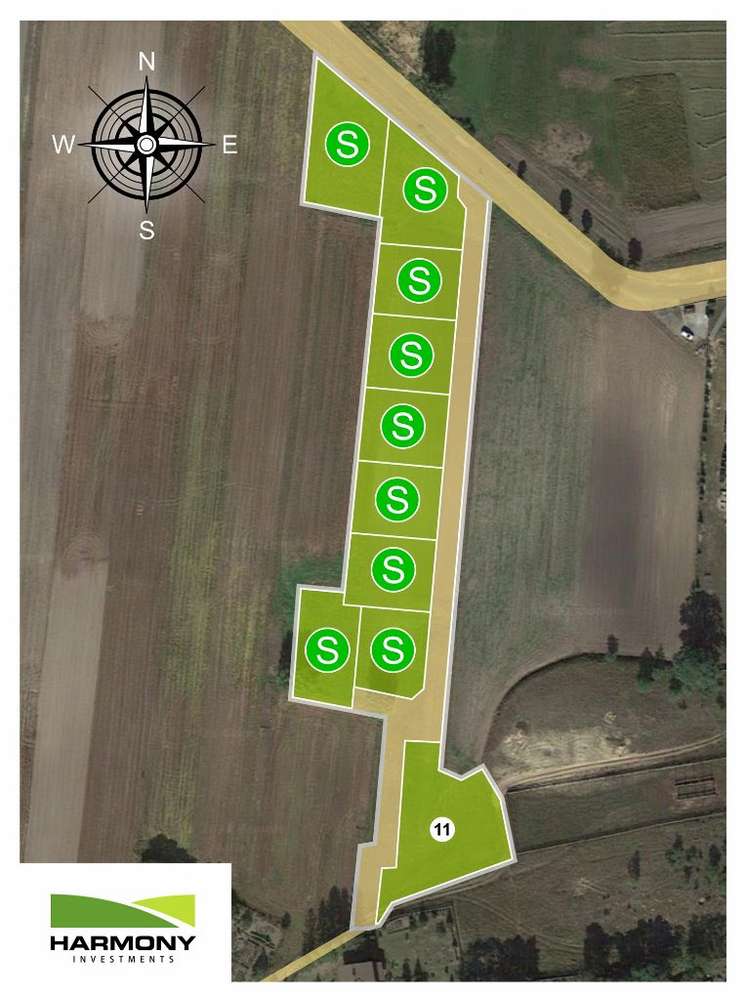 Działka budowlana - Krzymów - Pełny obrazek: 5/5