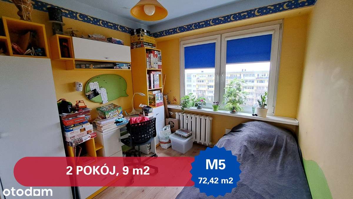 Mieszkanie M5, 4 pokoje, 72 m2, dobra lokalizacja, Zgierz bezpośrednio - Pełny obrazek: 4/9