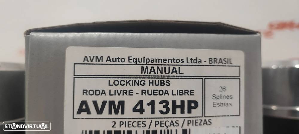 Cubos de roda AVM Toyota Hilux 86-96+ 4 Runner 413HP - 3