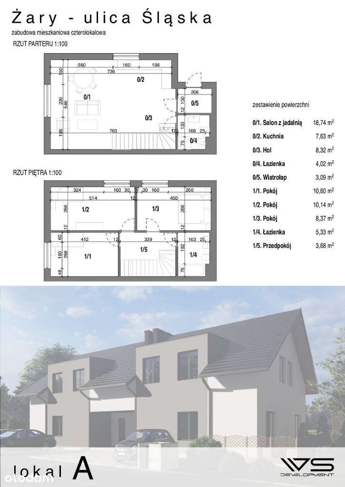 Apartamenty z ogródkiem ul. Śląska - Pełny obrazek: 4/8