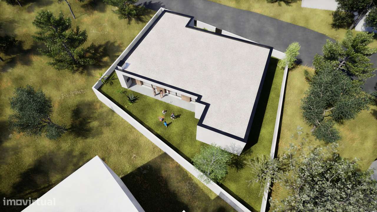 Moradia Isolada Térrea T4 - Arquitetura Moderna a 4 Kms do Centro-7