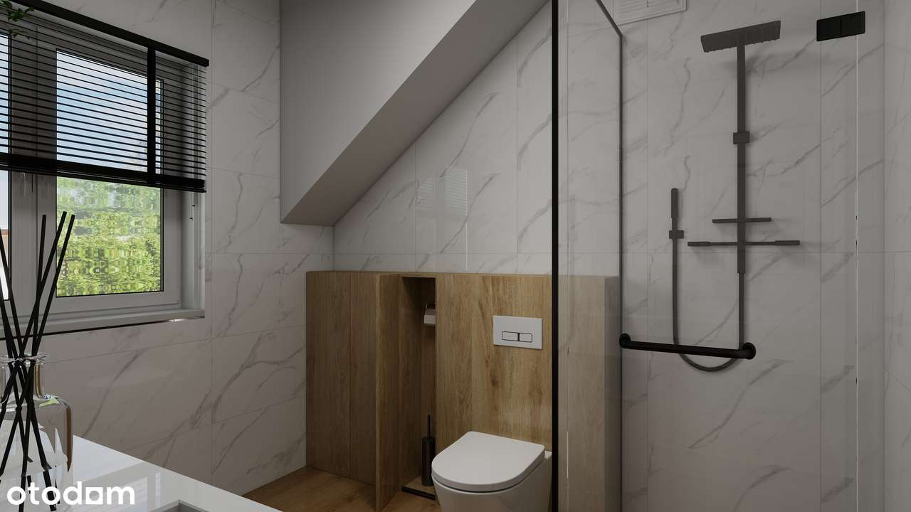 Nowoczesny dom z poddaszem blisko lasu - Pełny obrazek: 4/8