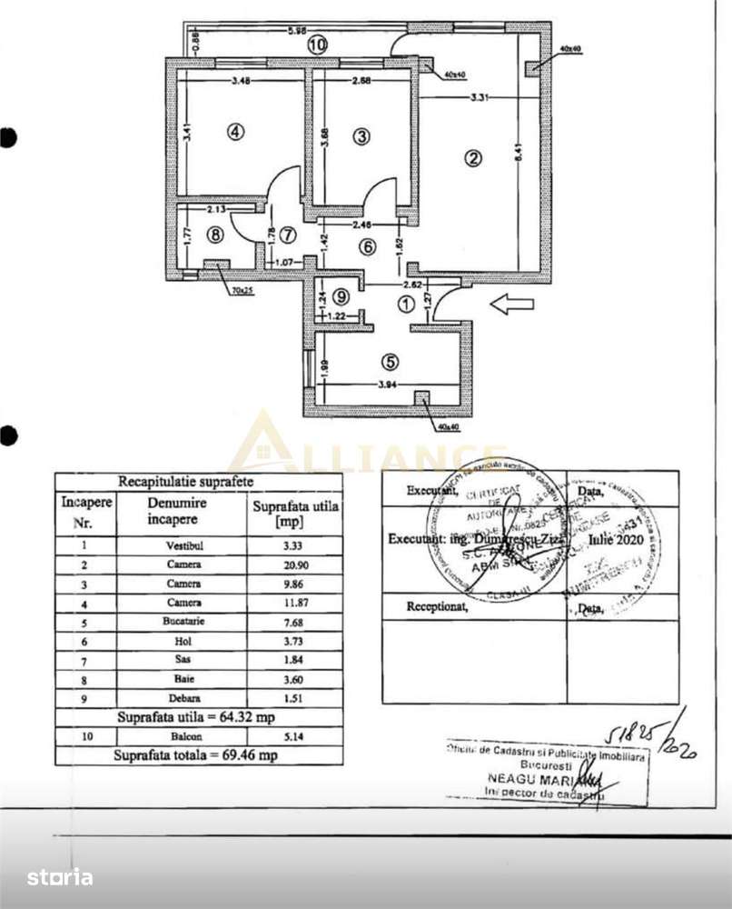3 camere Giurgiului – aproape de metrou (3 statii Eroii Revolutiei)-12