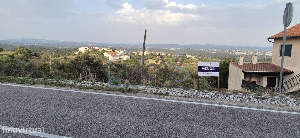 Terreno para construção com fantástica vista para a cidade de Tomar –-12