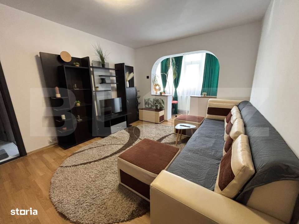 Apartament cu 2 camere, 43 mp, etaj 2 – Alexandru cel Bun - Imagine principală: 2/5