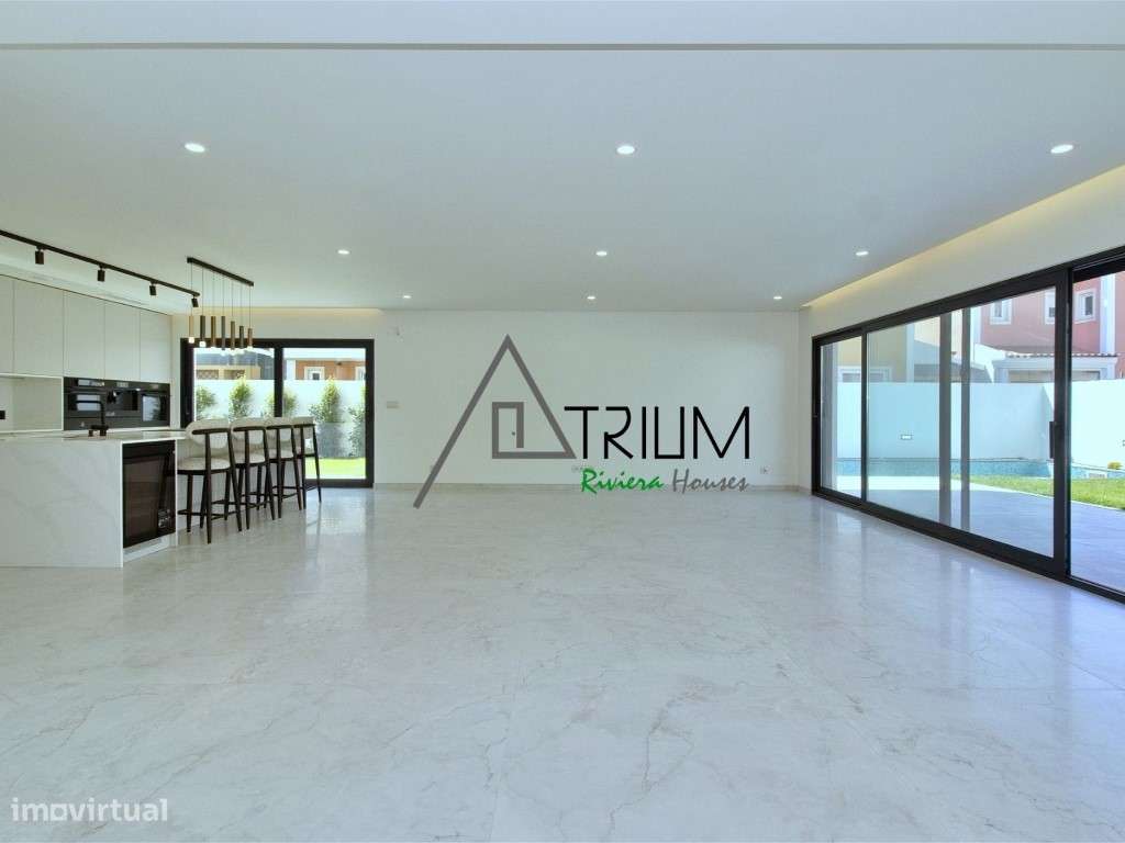 Moradia Contemporânea de Luxo com Piscina Aquecida, Jardim e Cave M...-14