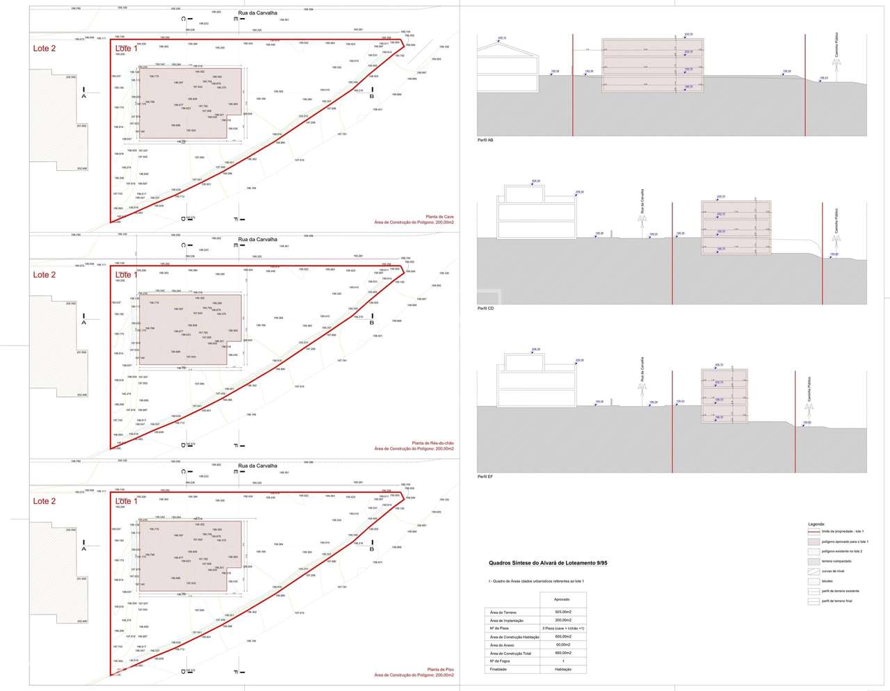 Terreno Urbano de 925 m² em Cepelos – Amarante | Vistas Cidade, Acesso - Grande imagem: 5/17