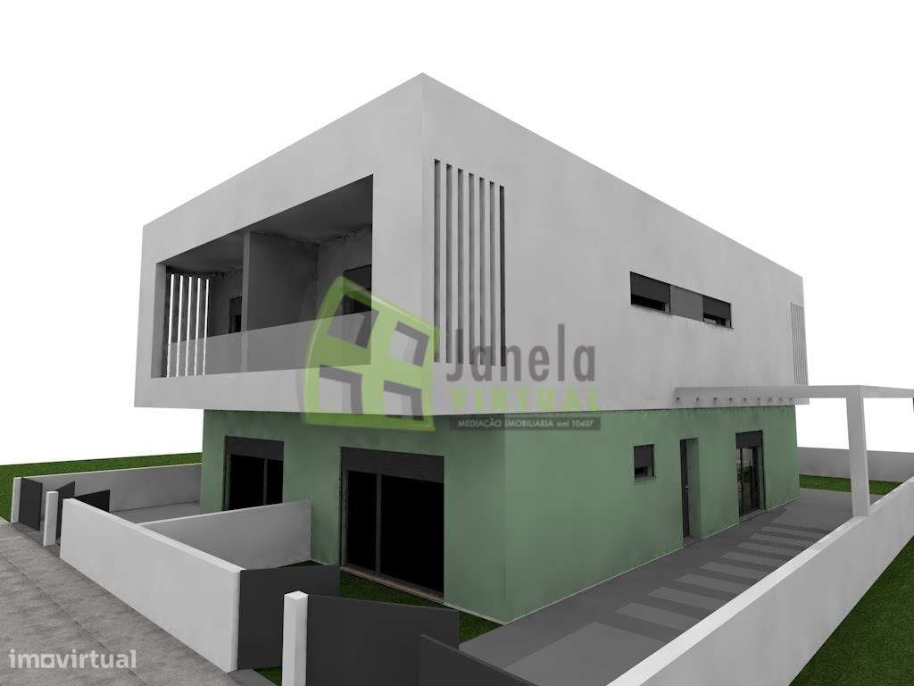 Moradia Geminada T3 Nova com Piscina | Fernão Ferro-3