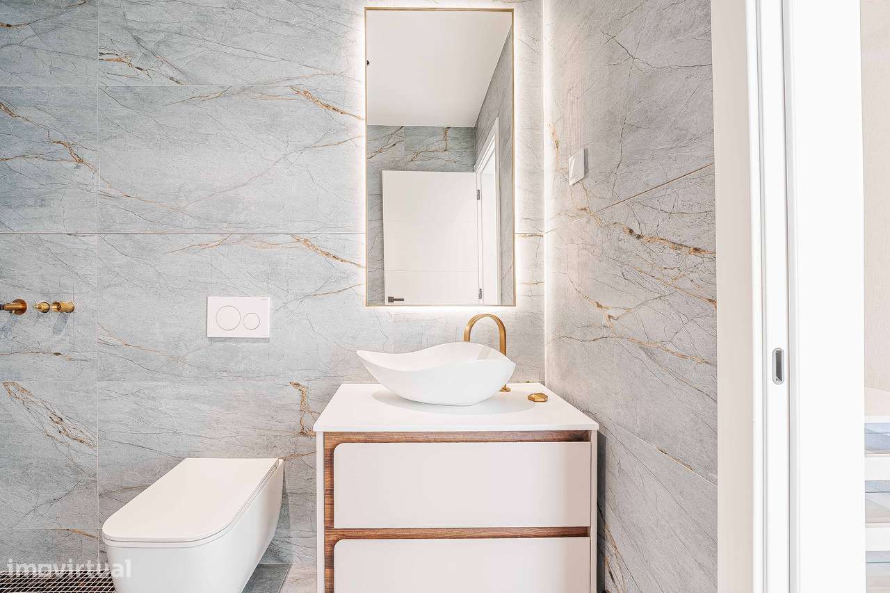 Elegante moradia T4 de arquitetura contemporânea em Albarraque-41