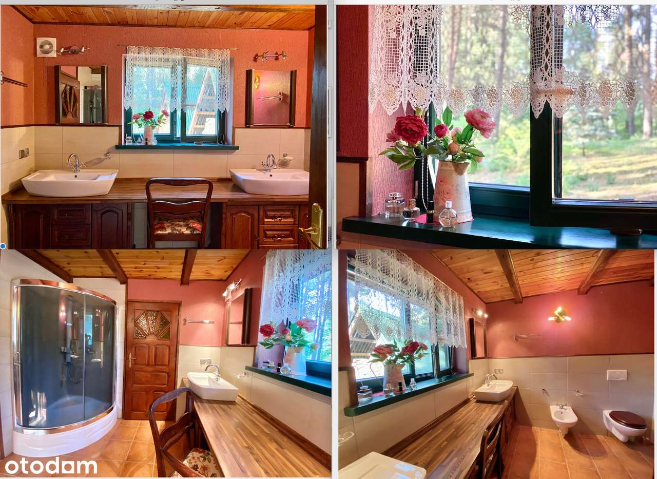 Uroczy dom w lesie  100 km od W-wy - Pełny obrazek: 4/20