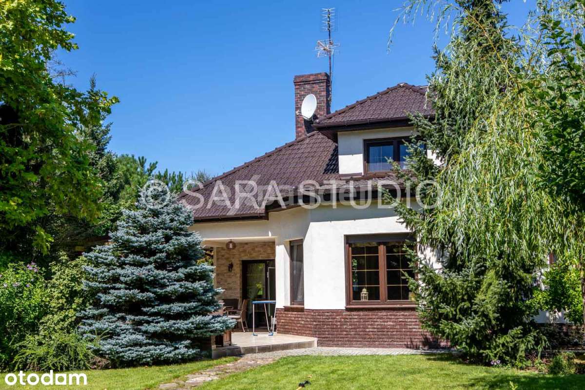 Dom wolnostojący z dużym ogrodem przy lesie. - Pełny obrazek: 5/17