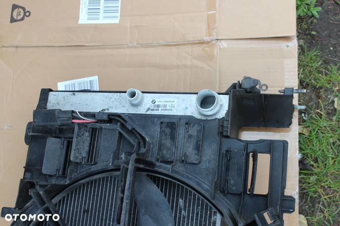 KOMPLET CHŁODNIC WENTYLATOR BMW E60 E61 2.0 D 6950213 2007 - 8