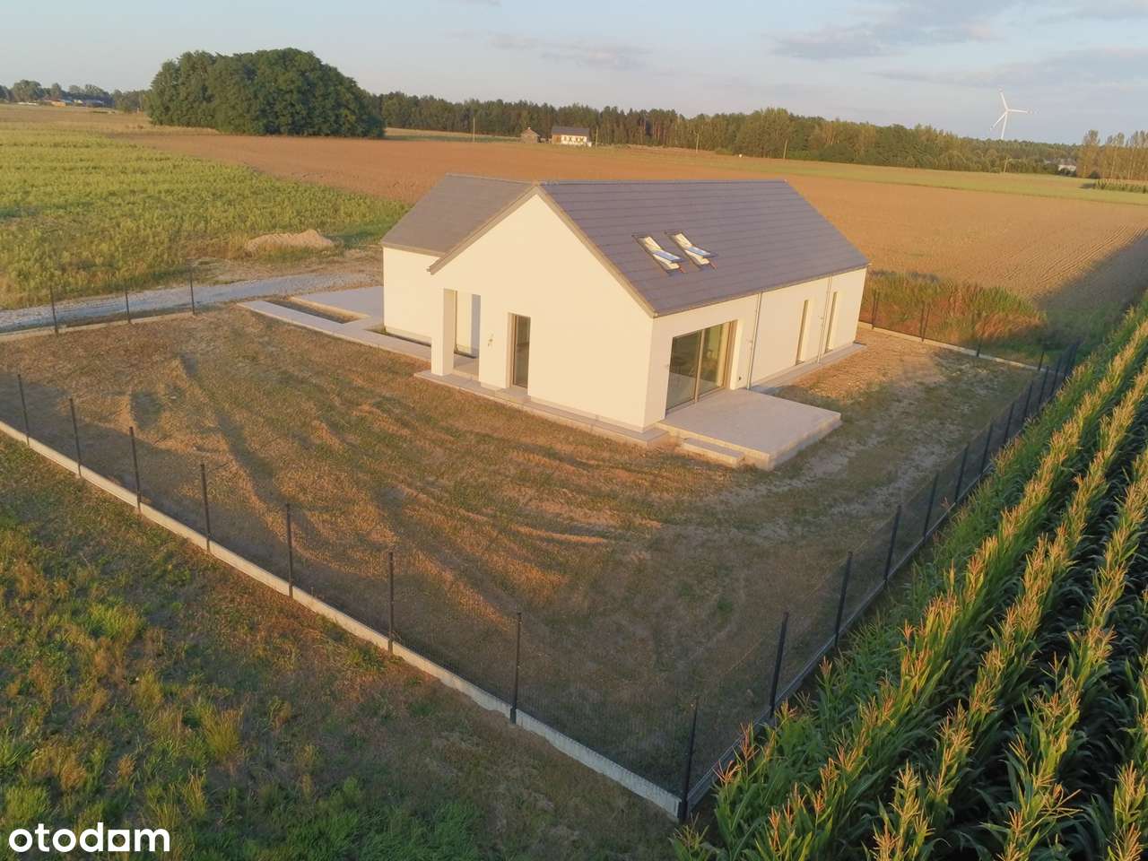 Nowy dom parterowy z wysokim salonem i kuchnią - Pełny obrazek: 4/18