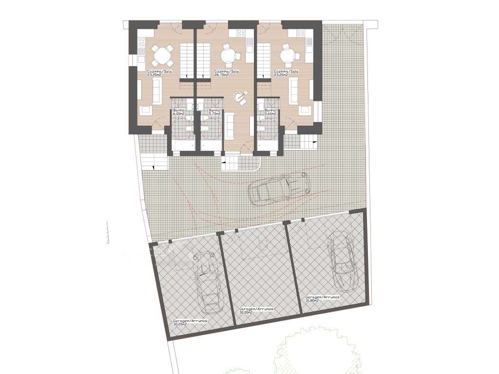 Apartamento T2 c/ garagem fechada em Barroselas - Barcelos-9
