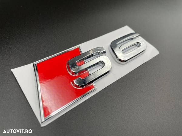 Set embleme Premium Audi S6 - 8