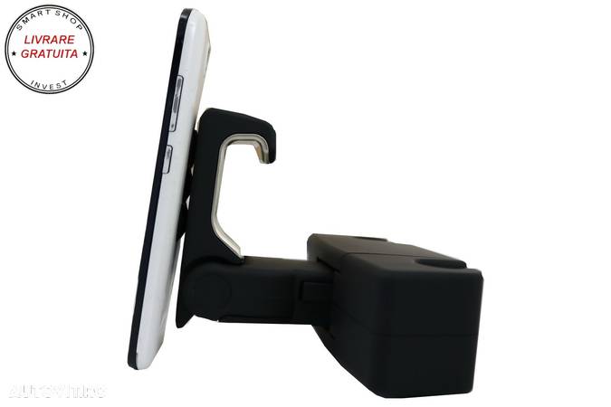 Suport auto tetiera multifunctional cumparaturi, tableta sau telefon Negru- livrare gratuita - 12