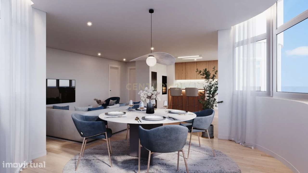 Apartamento Novo em Setúbal com Sótão e Luz Natural Abundante - Grande imagem: 2/16