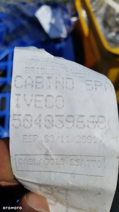 Oryginalny przewód / kabel IVECO 504039668 - 3