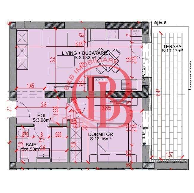Apartament 2 camere Parcare Bonus Titan-Theodor Pallady