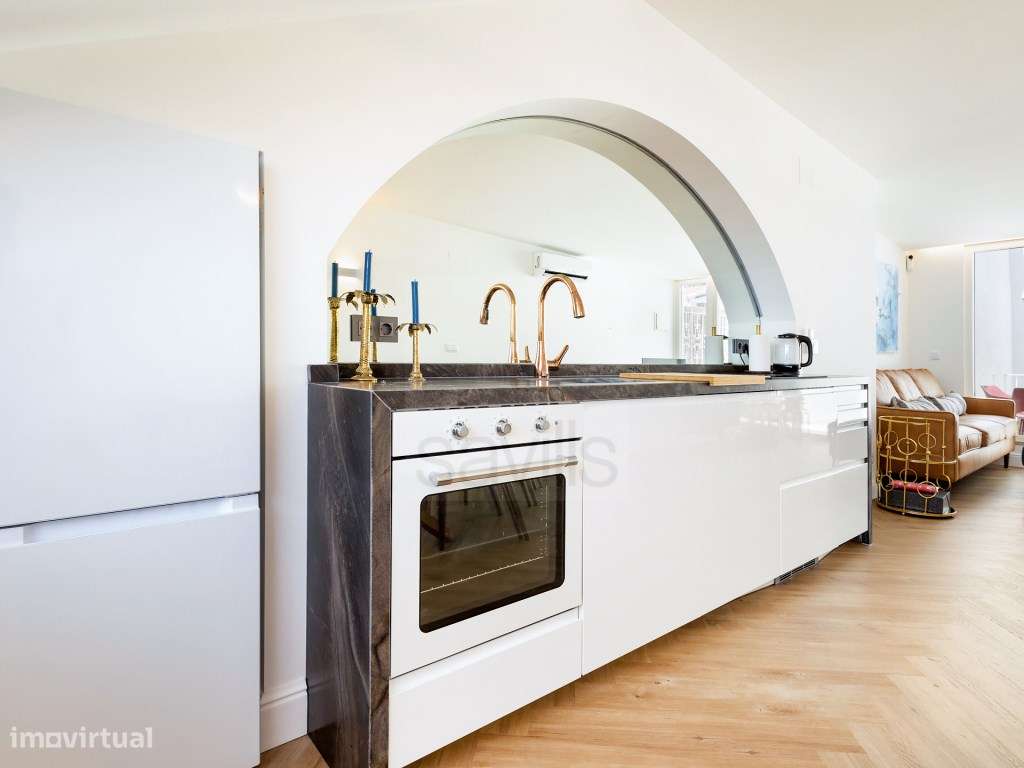 Apartamento T2 duplex com terraço, em Belém, Lisboa - Grande imagem: 3/17