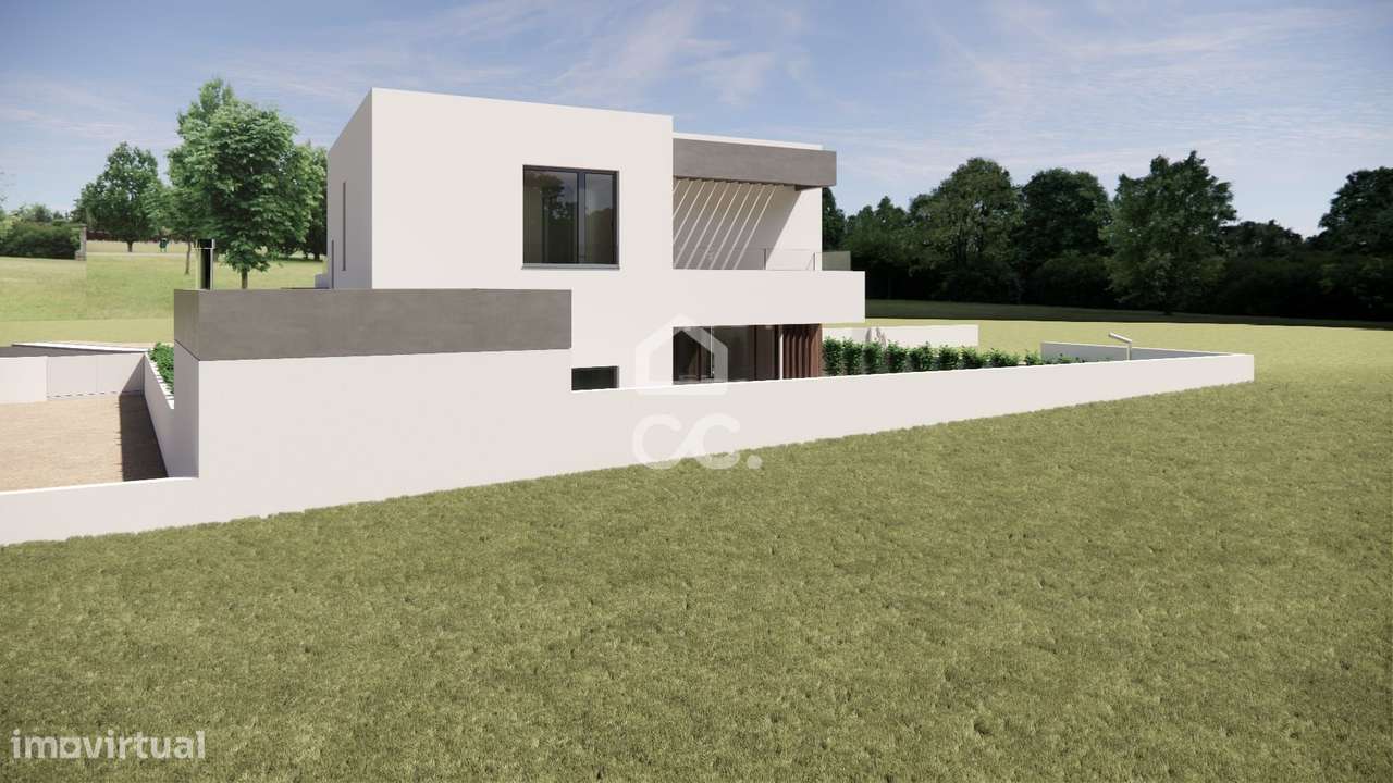 Moradia T4 com piscina, escritório e garagem  Ramalhal, Torres Vedras-9