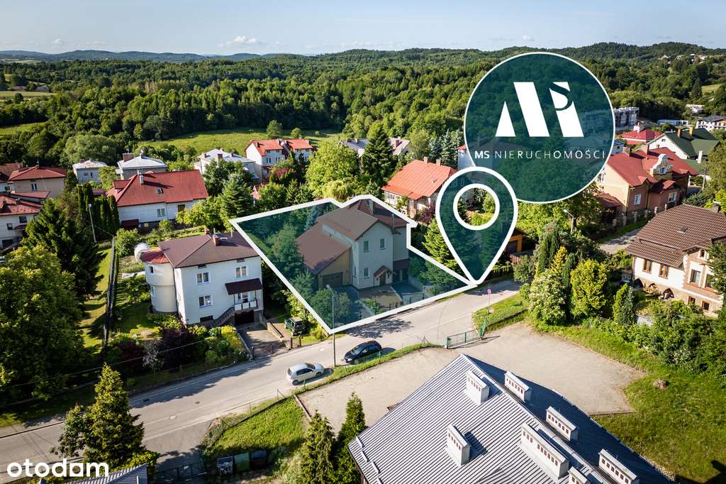 Dom z pięknym ogrodem w ścisłym centrum Brzozowa-0